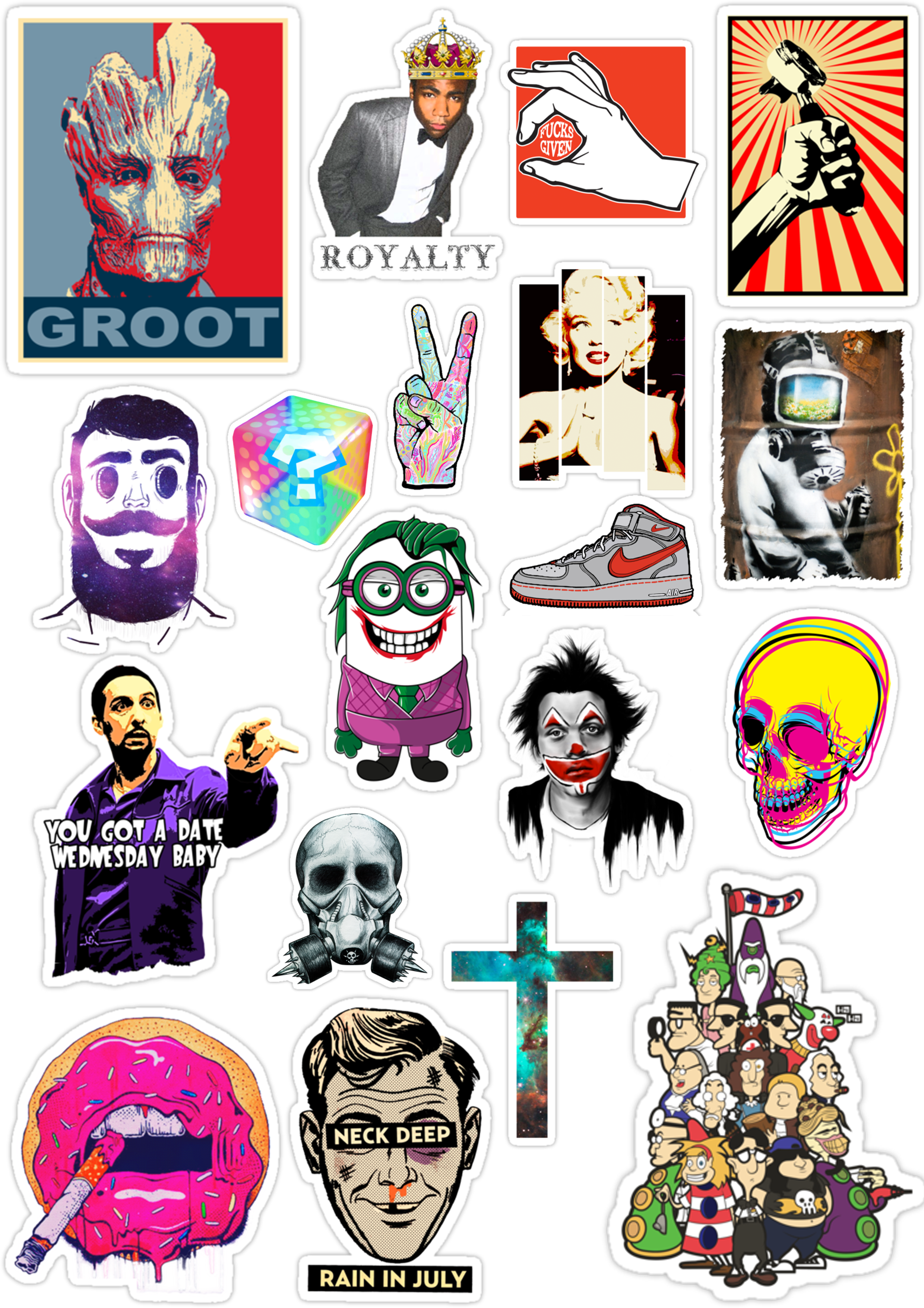 Sticker List №18