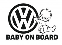 baby on board vw